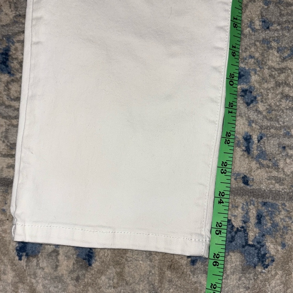 Kut from the Kloth White Straight Leg crop Jeans - Picture 8 of 8